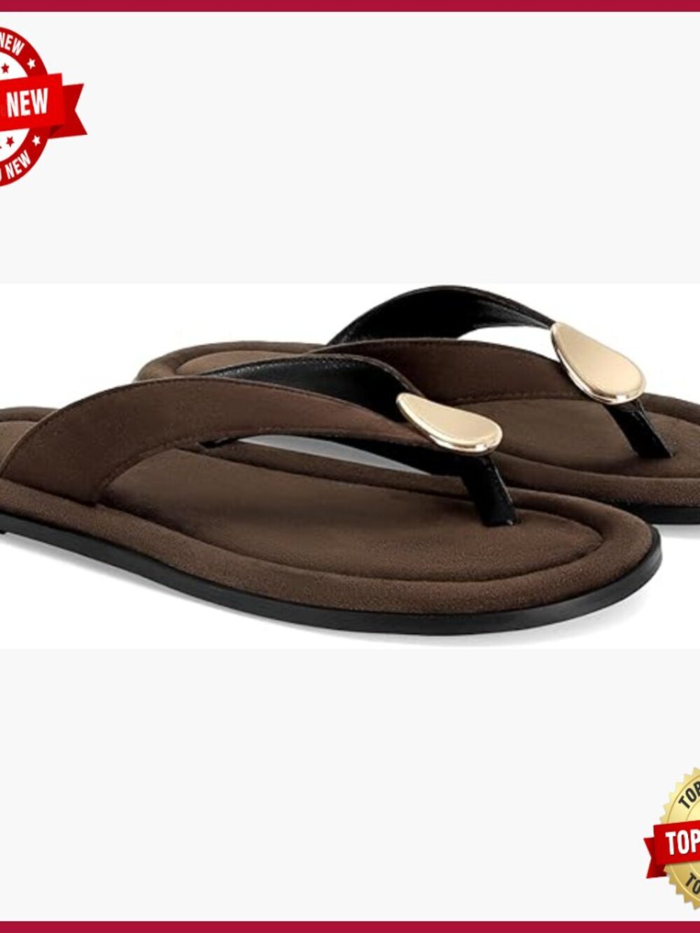 Thong Sandals Flip Flops Flat Casual Summer Beach